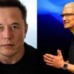 Elon Musk and Tim Cook