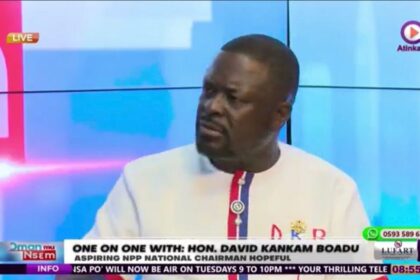 “I Am the Unifier NPP Needs” – Chairmanship Hopeful Kankam Boadu