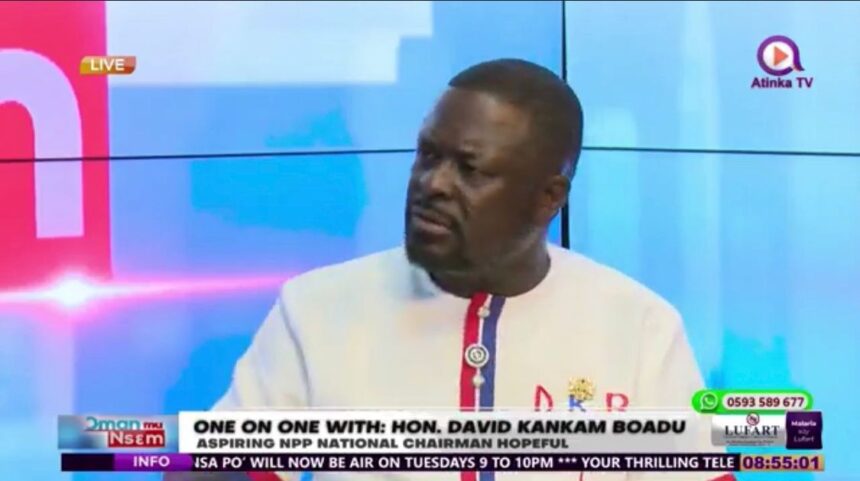 “I Am the Unifier NPP Needs” – Chairmanship Hopeful Kankam Boadu