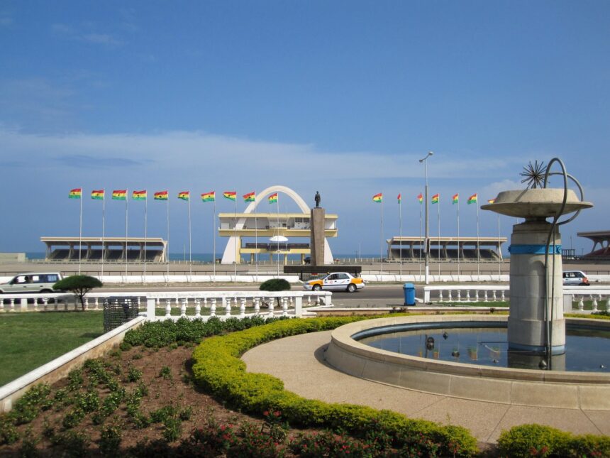 Ghana’s 2025 Global Peace Index ranking map showing decline