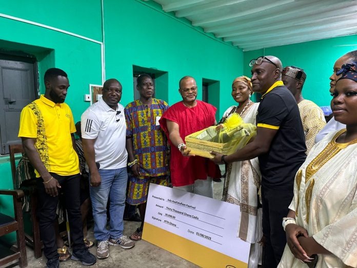 MTN Ghana Supports Ada Traditional Council Ahead of 88th Asafotufiami Festival