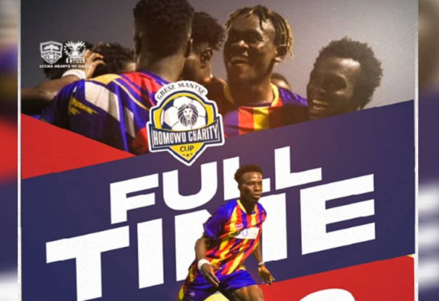 Hearts of Oak Defeated Kpando Heart of Lions to Win The 2025 Homowo Cup
