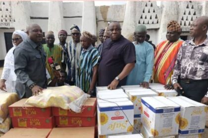 Speaker Bagbin provides food supplies to 2025 Dumba Planning Committee