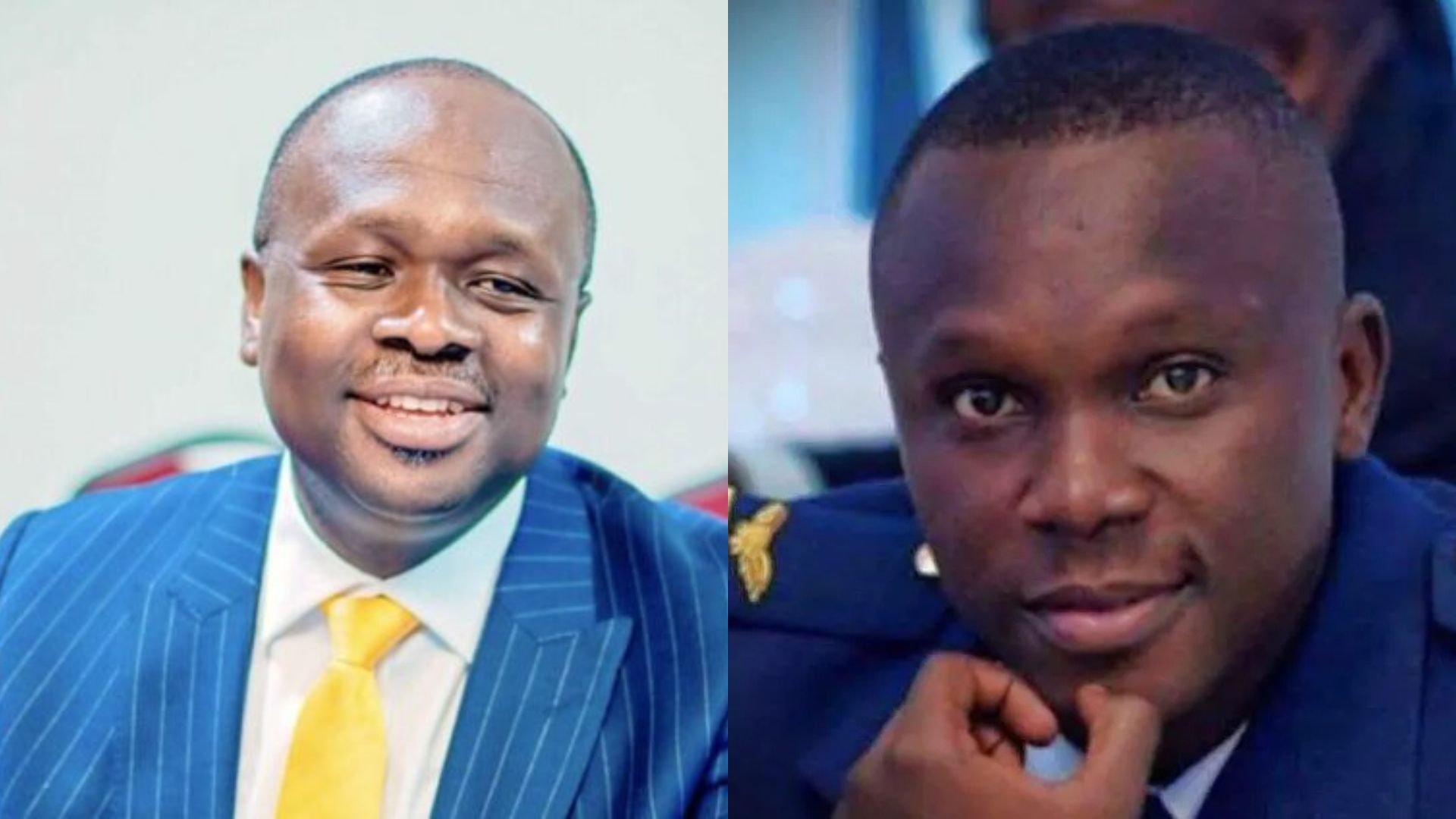 Omane Boamah and Peter Anala