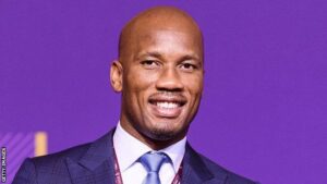 Former Chelsea star, Didier Drogba also serves as a WHO Goodwill Ambassador for Sport and Health.