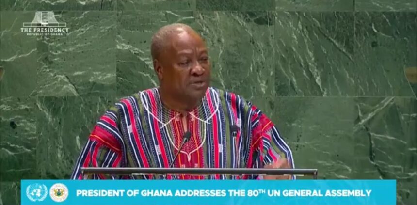 Mahama’s UN Speech Highlights Africa’s Rising Global Role