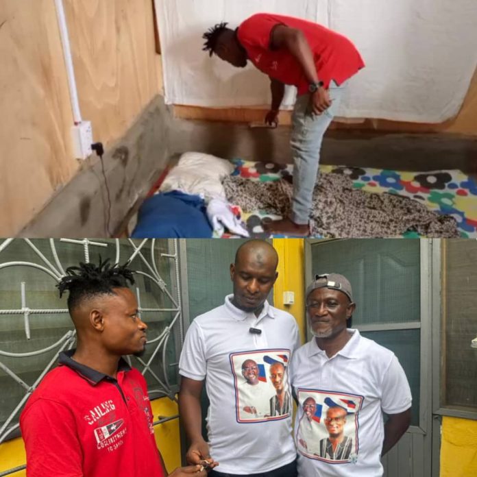 Dr. Bawumia Secures New Home for Ex-Hearts of Oak Star Aminu Alhassan After Fire Disaster