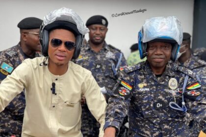 Madina MP Sosu Donates Motorcycles, Streetlights to Boost Community Security