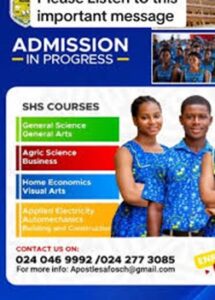 Apostle Safo School of Arts and Sciences