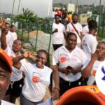 Tobinco Group staff at health walk event