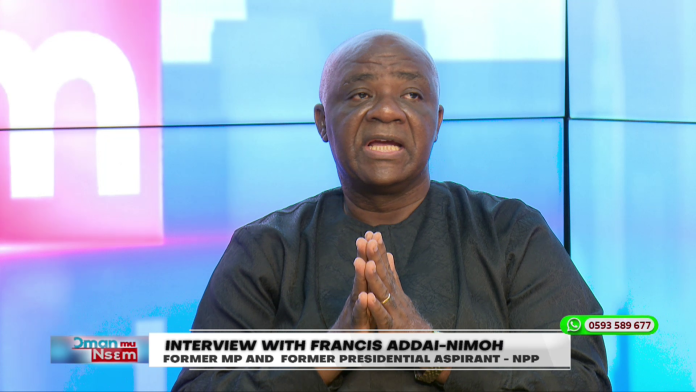 I am Still Loyal to the NPP – Addai-Nimoh