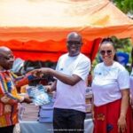 Kofi Yeboah Donates Books to Miaso Krobo D/A Basic School