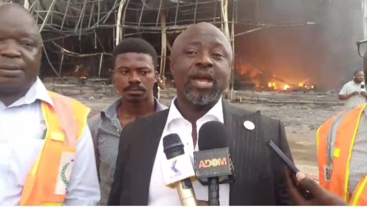 “Total Loss”: Santasi China Mall Workers Grieve as Fire Destroys Entire Building