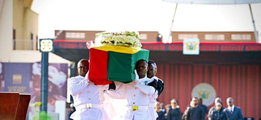 Ghana Holds Final Rites for Nana Konadu Agyeman-Rawlings