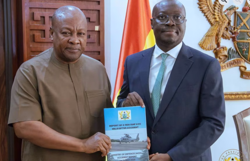 Helicopter Crash Probe Report Goes Public Today, Says Kwakye Ofosu