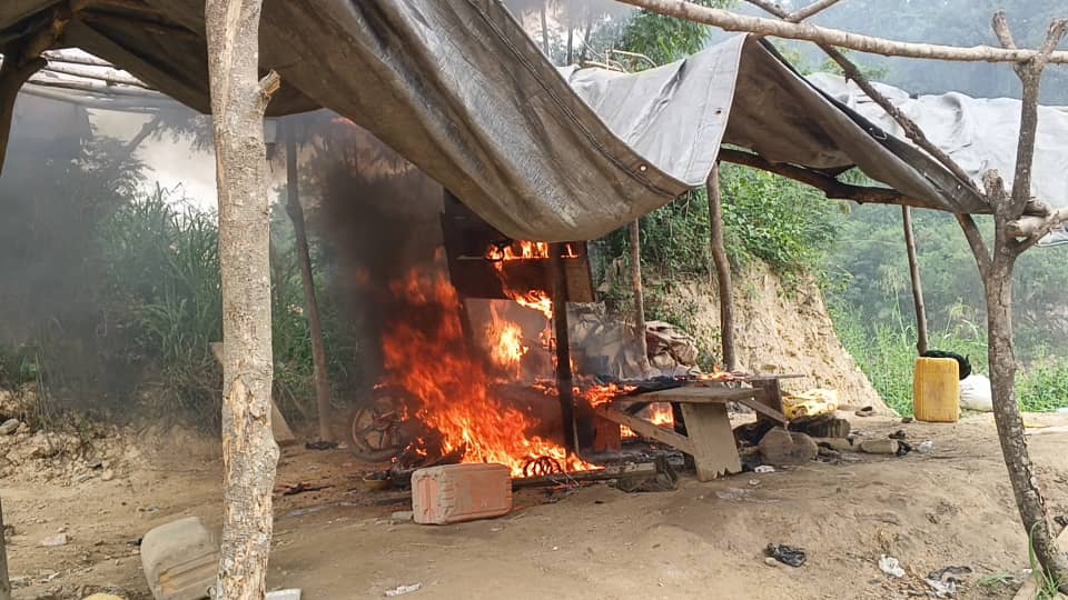 NAIMOS Intensifies Galamsey Fight with Big Operation in Ashanti Region