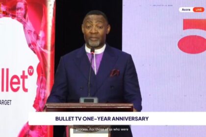 Atinka Is Bigger Than Ghana — Rev. Dr. Lawrence Tetteh Praises Global Reach at Bullet TV Anniversary