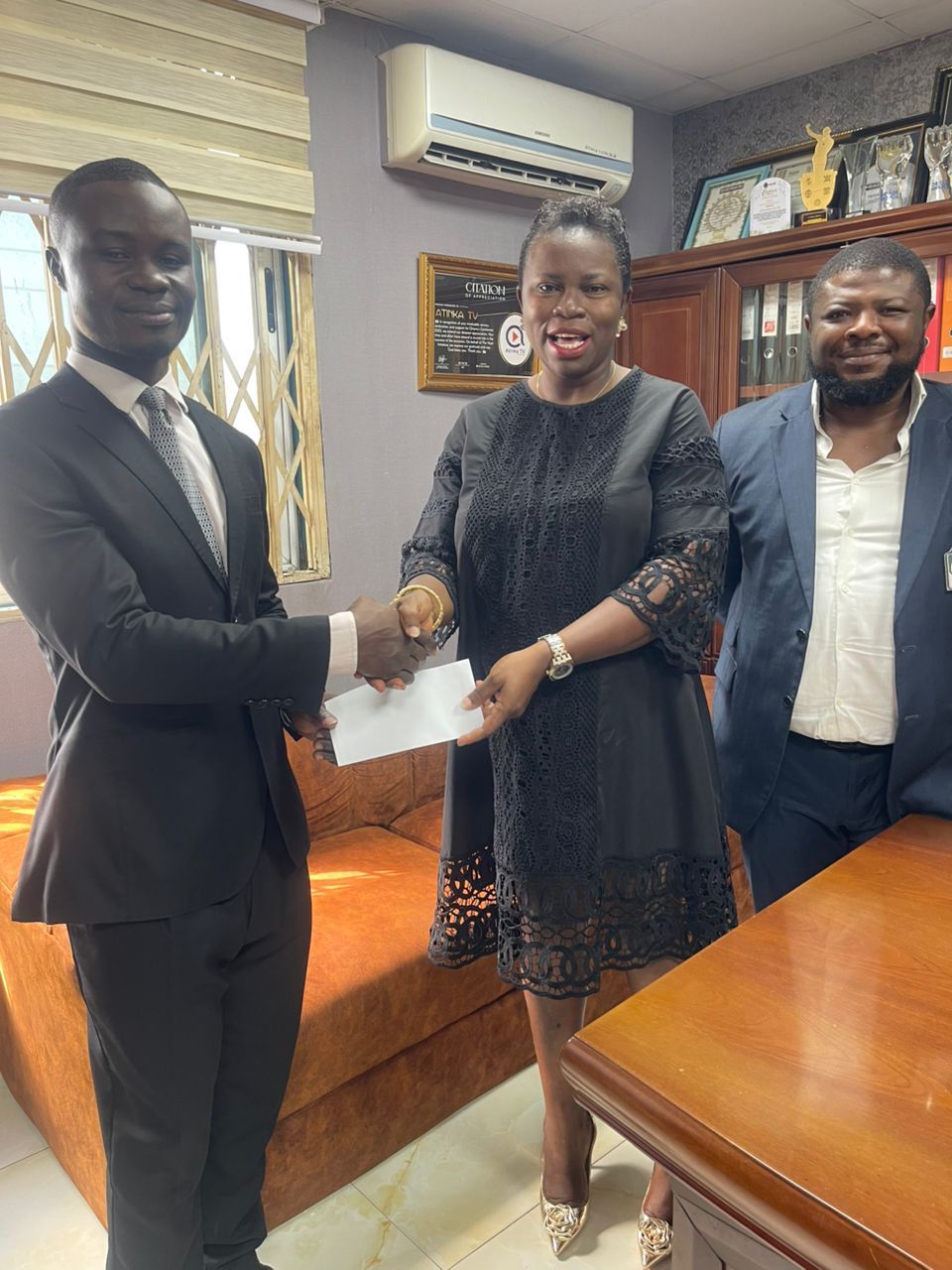 TMG Management Celebrates Ebenezer Madugu for Winning Top Honour at GJA Awards