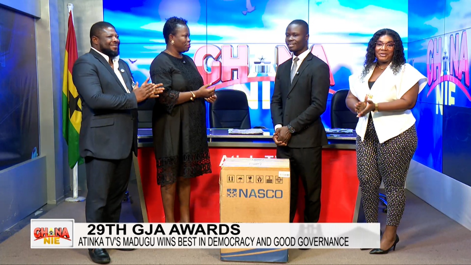 TMG Management Celebrates Ebenezer Madugu for Winning Top Honour at GJA Awards