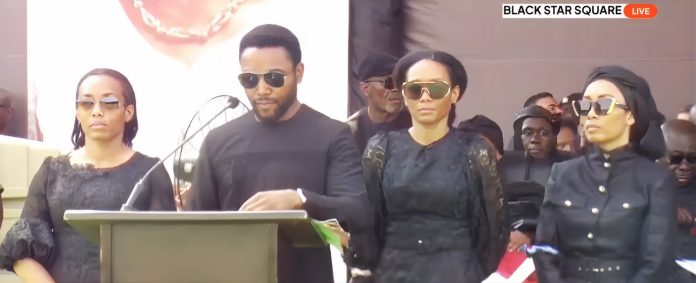 State Funeral of Nana Konadu Agyeman-Rawlings Held Today – Children Pay Heartfelt Tributes