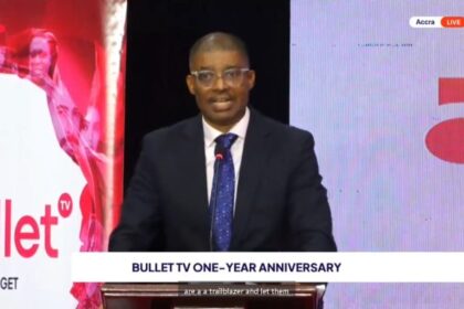 Former Ecobank MD Osei Safo Hails Bullet TV For Responsible Journalism