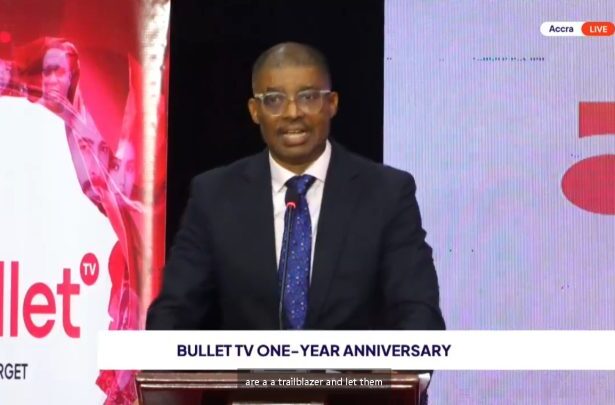 Former Ecobank MD Osei Safo Hails Bullet TV For Responsible Journalism