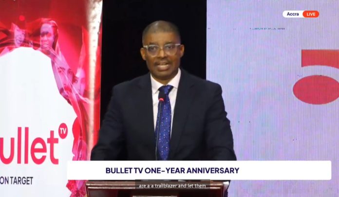 Former Ecobank MD Osei Safo Hails Bullet TV For Responsible Journalism