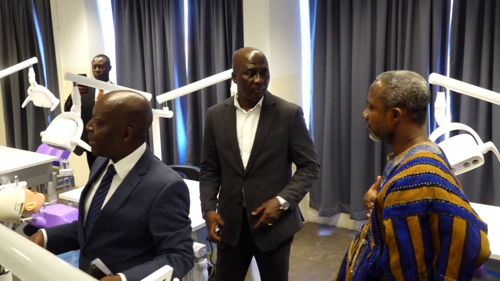 Parliamentary Health Committee Visits Entrance University and Tobinco Group