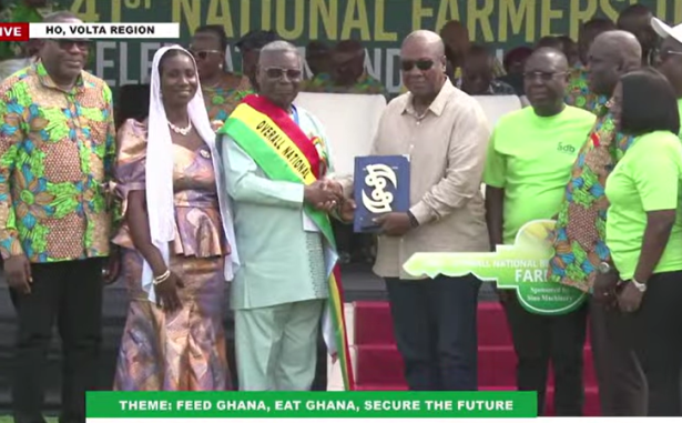 82-year-old Opanyin Adusei crowned 2025 Overall Best National Farmer