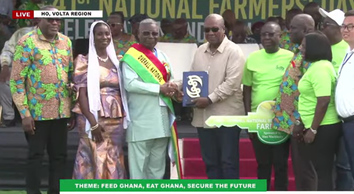 82-year-old Opanyin Adusei crowned 2025 Overall Best National Farmer
