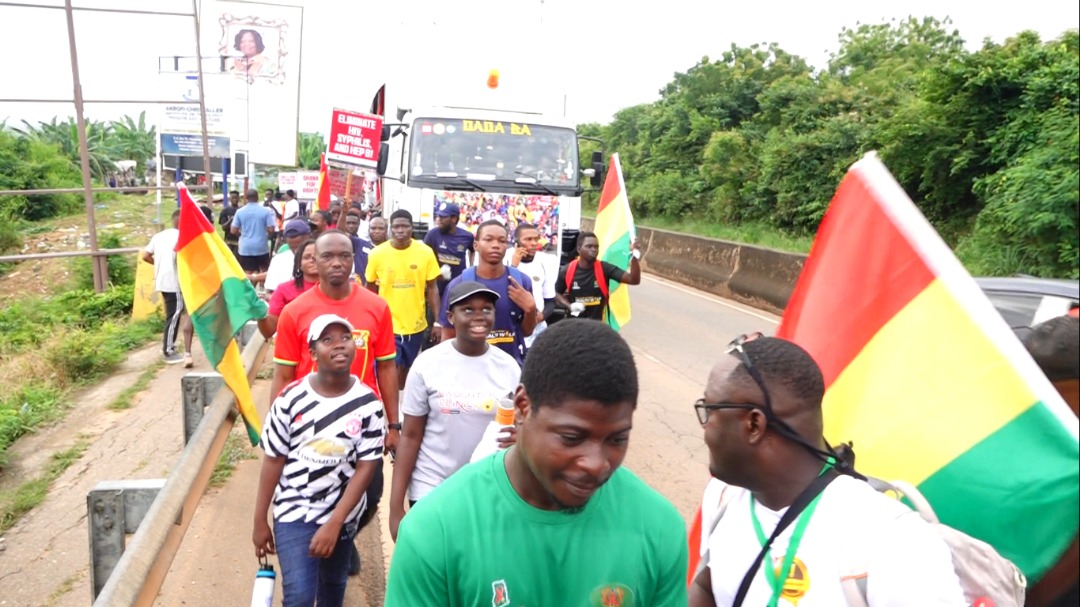 Ghana Marks World AIDS Day with Health Walk and Awareness Rally