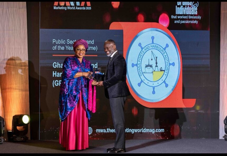GPHA’s Dr. Antwi-Boasiako Tops Africa’s PR Rankings with 2025 Maritime Leadership Award