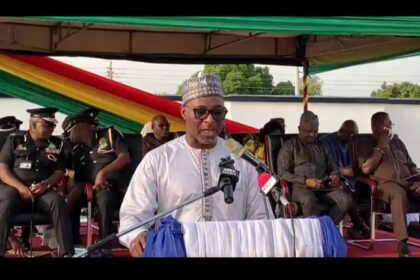 Muntaka Calls for Strong Police–Community Collaboration at Upper West Police HQ Commissioning