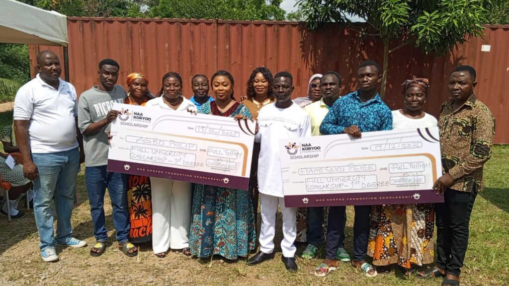 Awutu Senya East MP Awards Scholarships to Needy but Brilliant Students