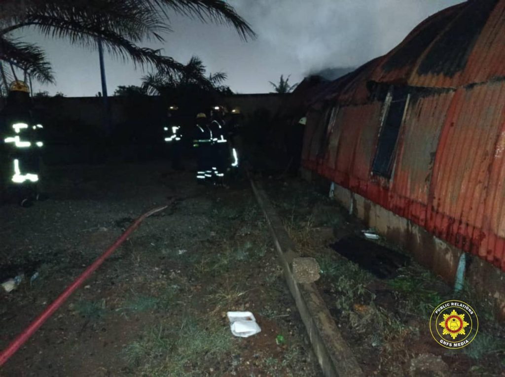 Ashaiman Gulf City Warehouse Fire Contained – GNFS