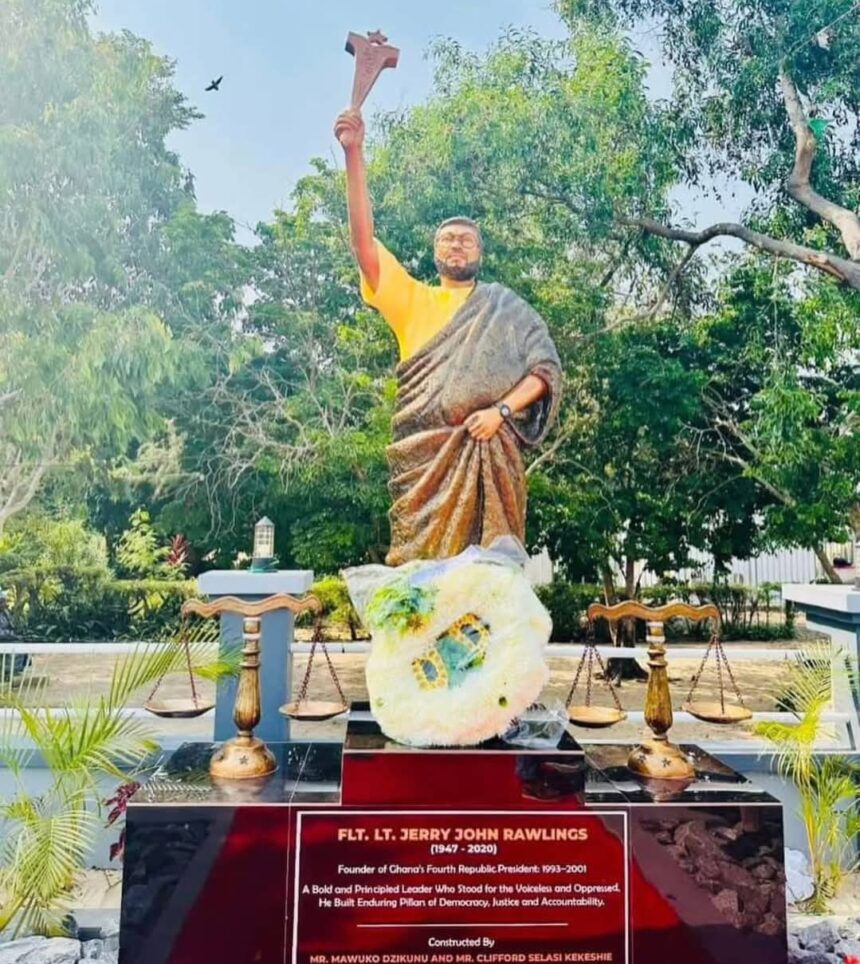 Rawlings Legacy Honoured as Statue Is Unveiled to Inspire Future Generations