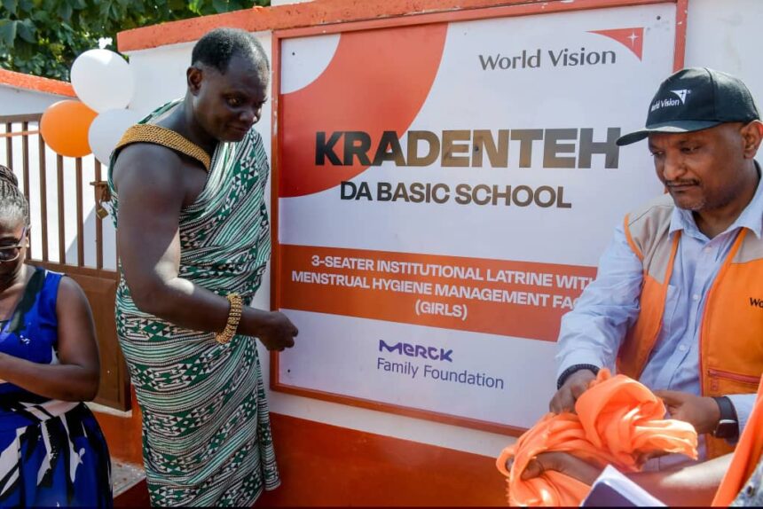 Kradenteh Students Study Under Makeshift Facility; Chief Seeks Government Help