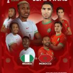 AFCON 2025: Nigeria Face Hosts Morocco in High-Stakes Semi-Final Clash