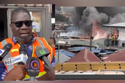 Fire Razes Over 50 Shops at Circle, Traders Count Heavy Losses