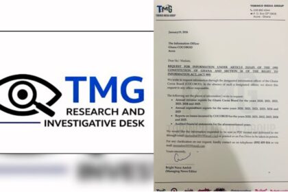 TMG Investigative Desk Seeks Financial Transparency from Ghana COCOBOD