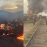 Fire Breaks Out Around VVIP Station at Kwame Nkrumah Circle