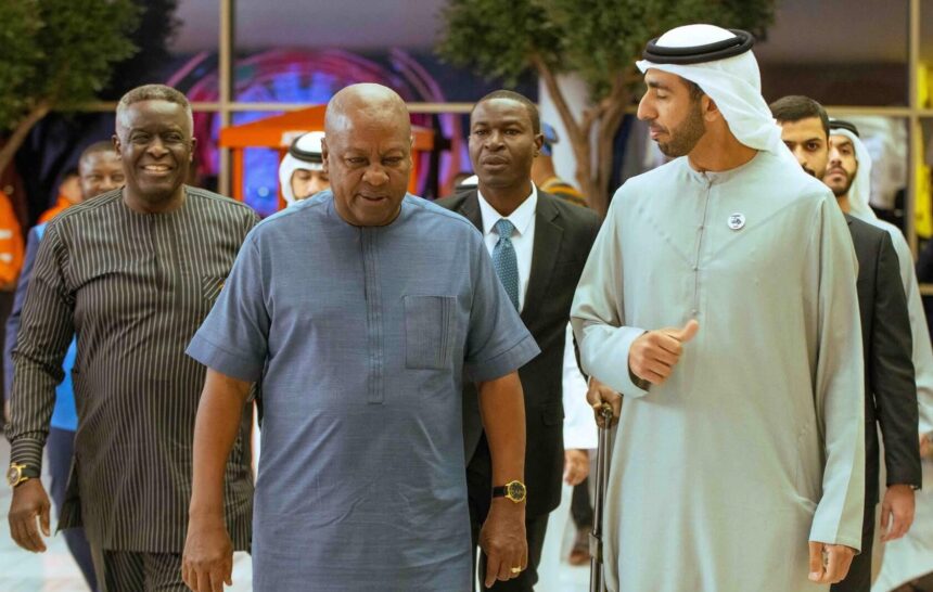 President Mahama Arrives in Dubai for the 2026 World Government Summit