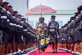 IGP Promotes Police Royal Ladies After Ceremonial Honours at Manhyia Palace