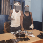 Dzorwulu Police Chase Nets Two Suspected Robbers and Recovered Items