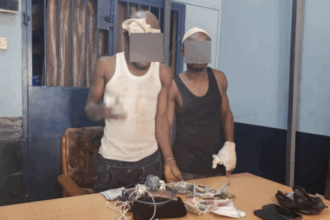 Dzorwulu Police Chase Nets Two Suspected Robbers and Recovered Items