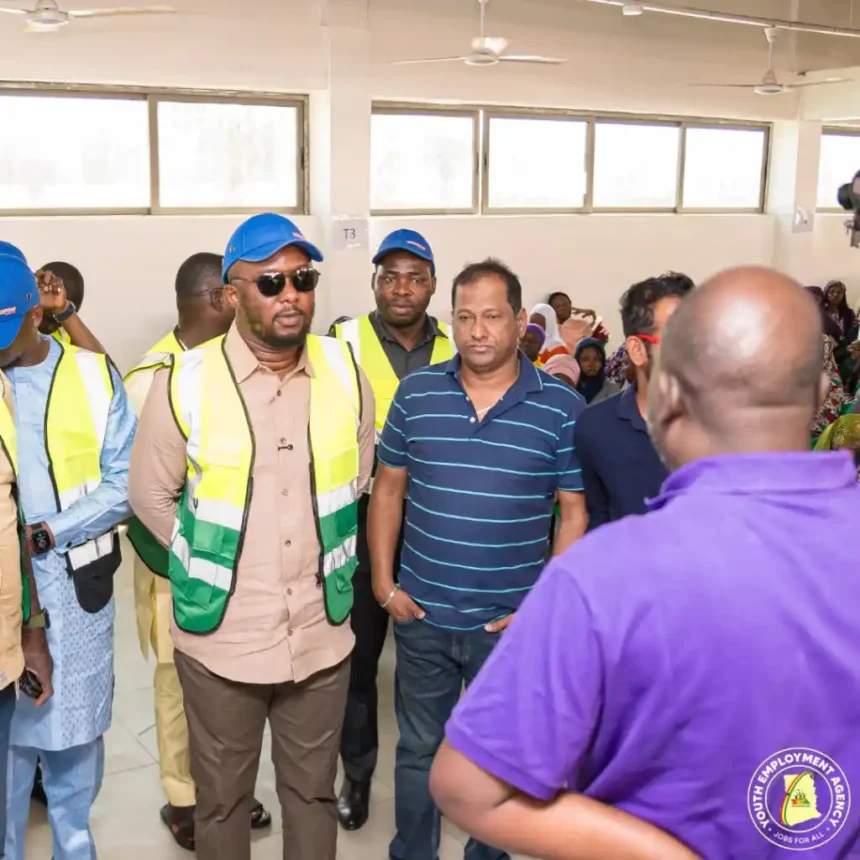 Following a discussion with management, the CEO pledged to recruit 1,000 young people for training and eventual placement at Northshore Apparel Ghana to encourage the development of sustainable employment prospects in the Northern Region, in keeping with the agency's purpose to promote youth employment.