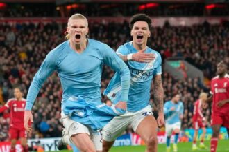 Haaland’s Late Penalty Seals Dramatic Manchester City Comeback at Anfield