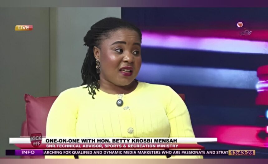 Hon. Betty Krosbi Mensah Commends Kurt Okraku for Advancing Women’s Football in Ghana