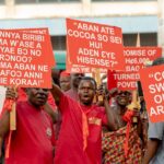 Western North Cocoa Farmers Picket COCOBOD Headquarters, Demand Restoration of Producer Price