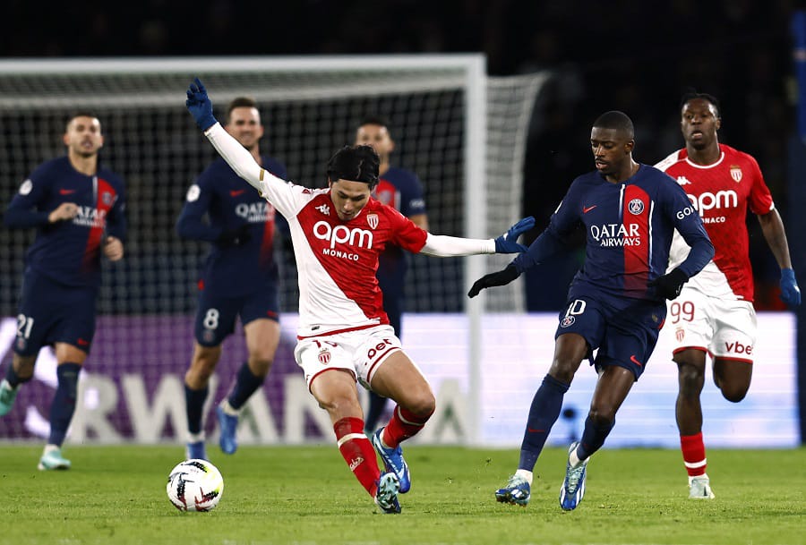 PSG Fight Back to Beat 10-Man Monaco, Reach UCL Last 16